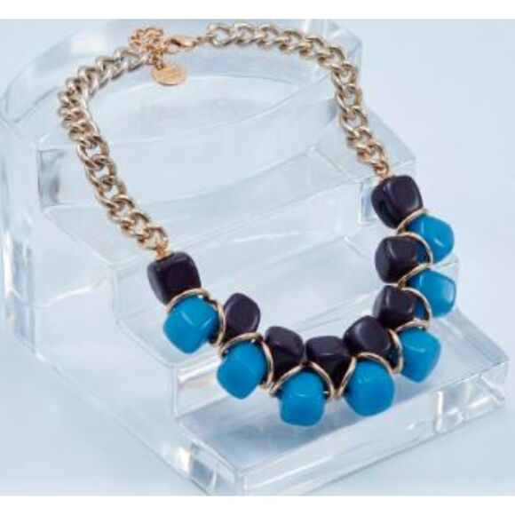 Pono by Joan Goodman Jewelry - Pono By Joan Goodman Women's Resin Block Color Block Statement Necklace NWOT 498